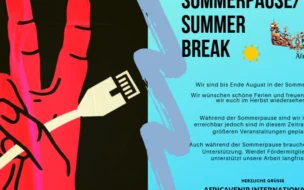 Sommerpause/ Summer break