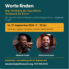 27. September 2026: Worte finden - Rap Workshop und Austausch
